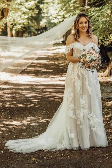 Vintage Hochzeitskleider Spitze | Günstige Brautkleider A Linie