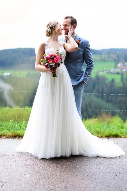 Boho Brautkleid Online | Hochzeitskleid mit Spitze