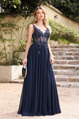 Elegante Abendkleider Blau | Fashion Abiballkleider_7