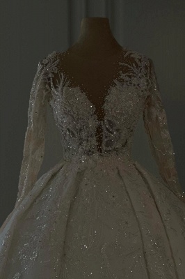 Designer Hochzeitskleider Prinzessin | Brautkleider mit Ärmel_2