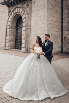 Luxus Hochzeitskleider Prinzessin | Brautkleider mit Spitze_3