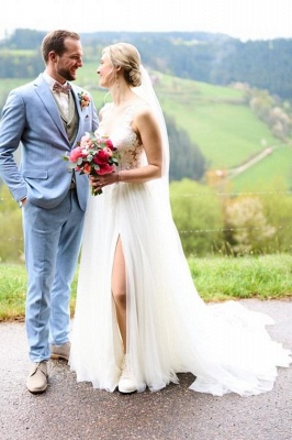 Boho Brautkleid Online | Hochzeitskleid mit Spitze_5