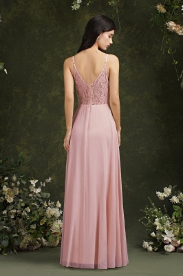 Lange Abendkleider Online | Schlichte Abiballkleid Chiffon_12